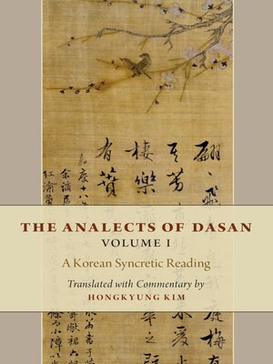 cover image of The Analects of Dasan, Volume I